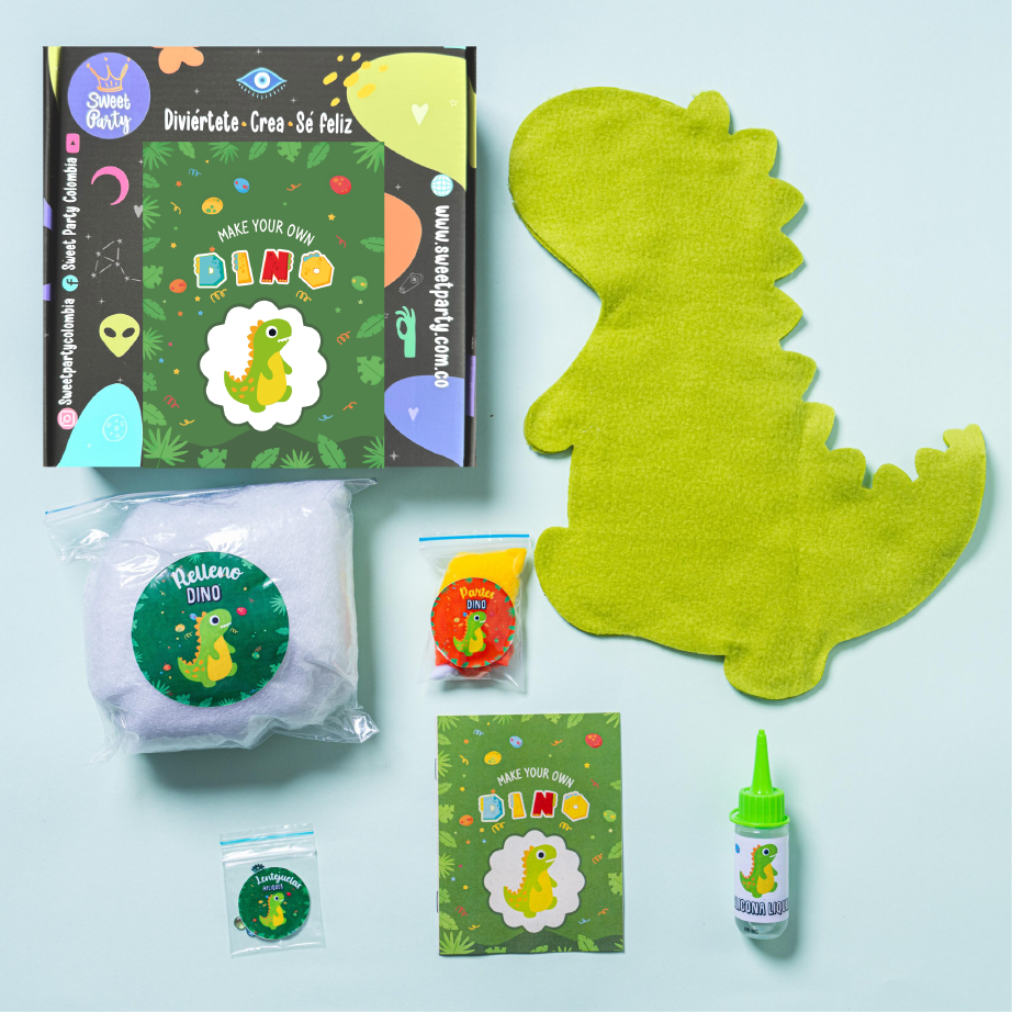 Kit Dino – Crea tu propio cojín de dinosaurio