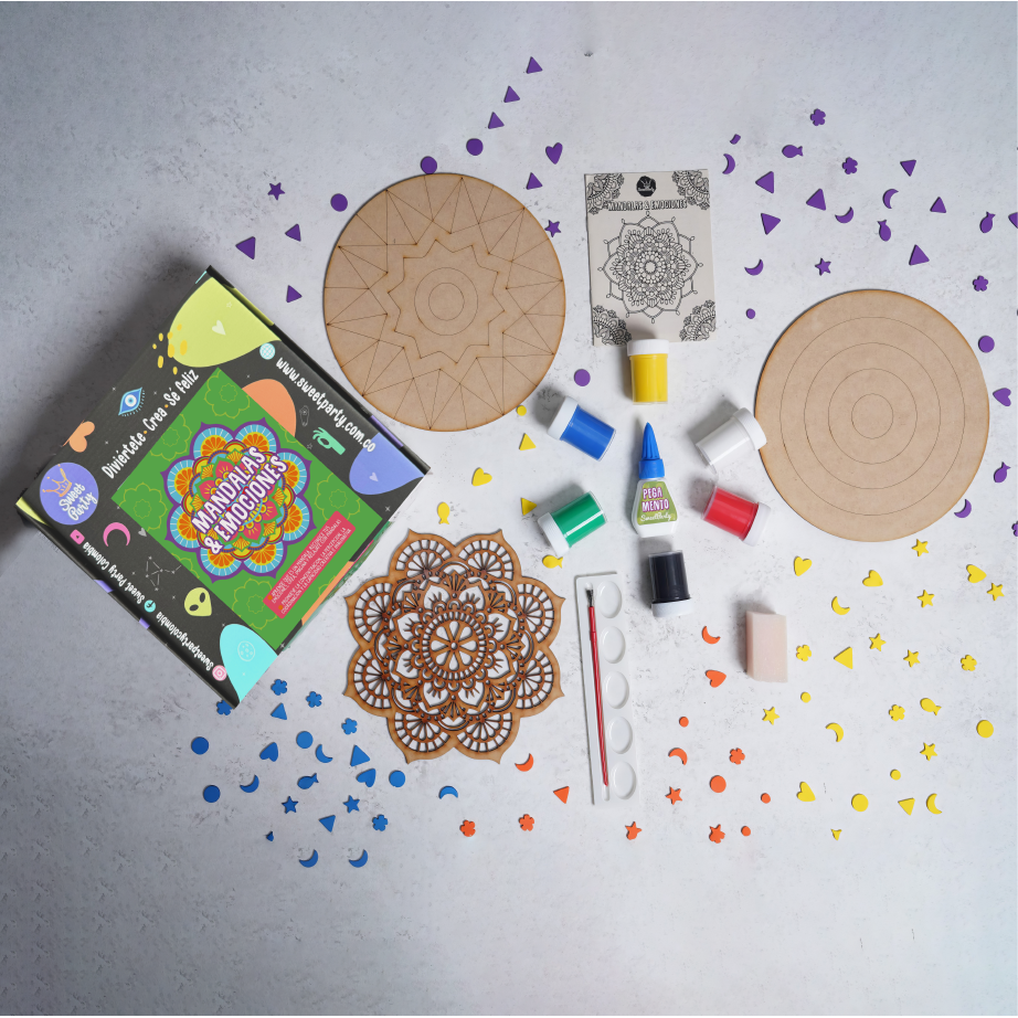 Kit Mandalas & Emociones – Arte + bienestar para niños