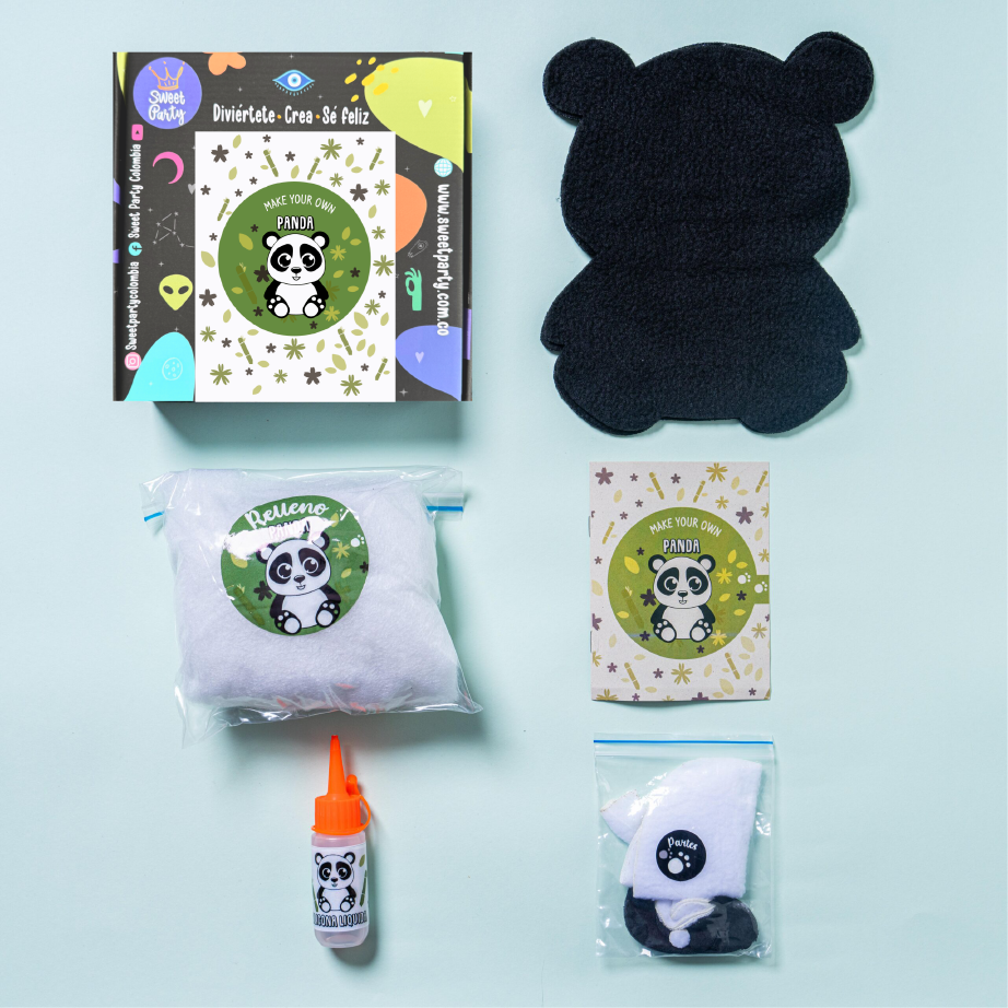 Kit Crea Tu Panda – Manualidades para niños