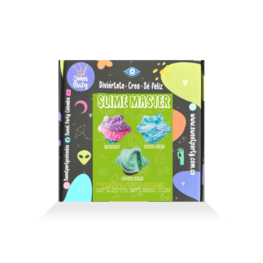 Kit Slime Master - Crea 3 tipos de Slime