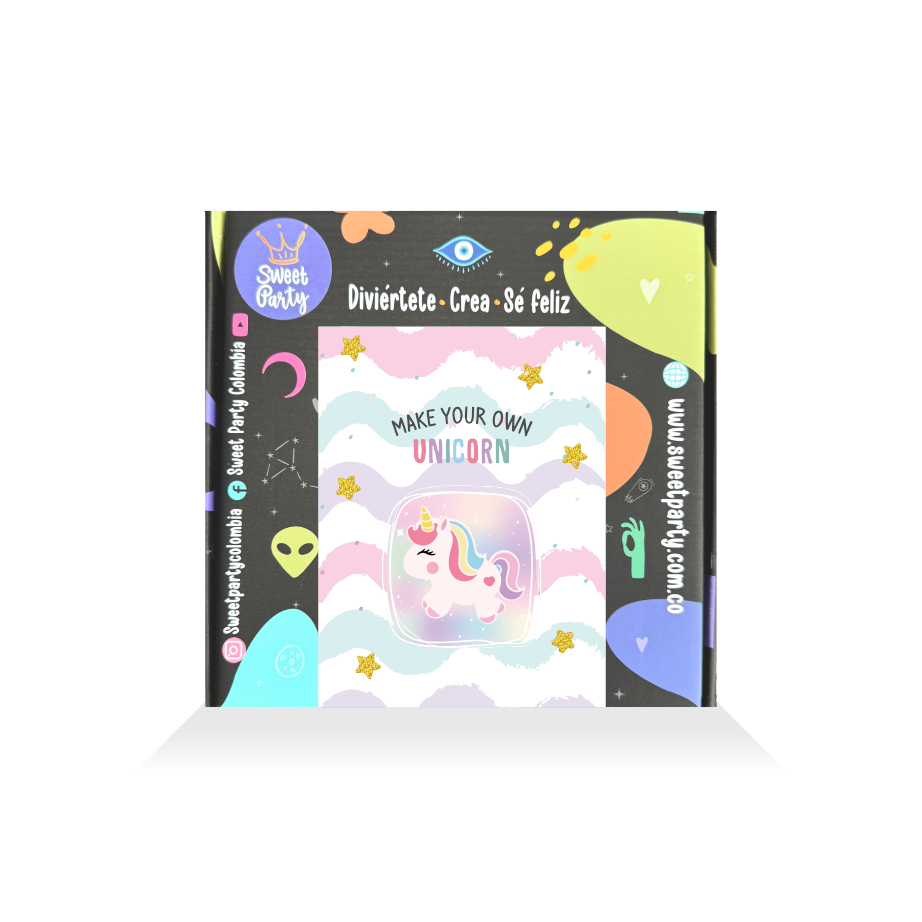 Kit Unicornio para Niños – Arma tu propio peluche mágico 🦄