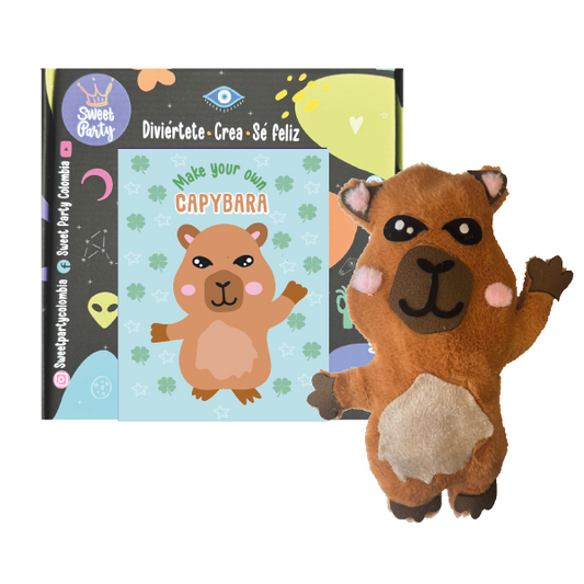 Kit Capybara – Un peluche único y divertido