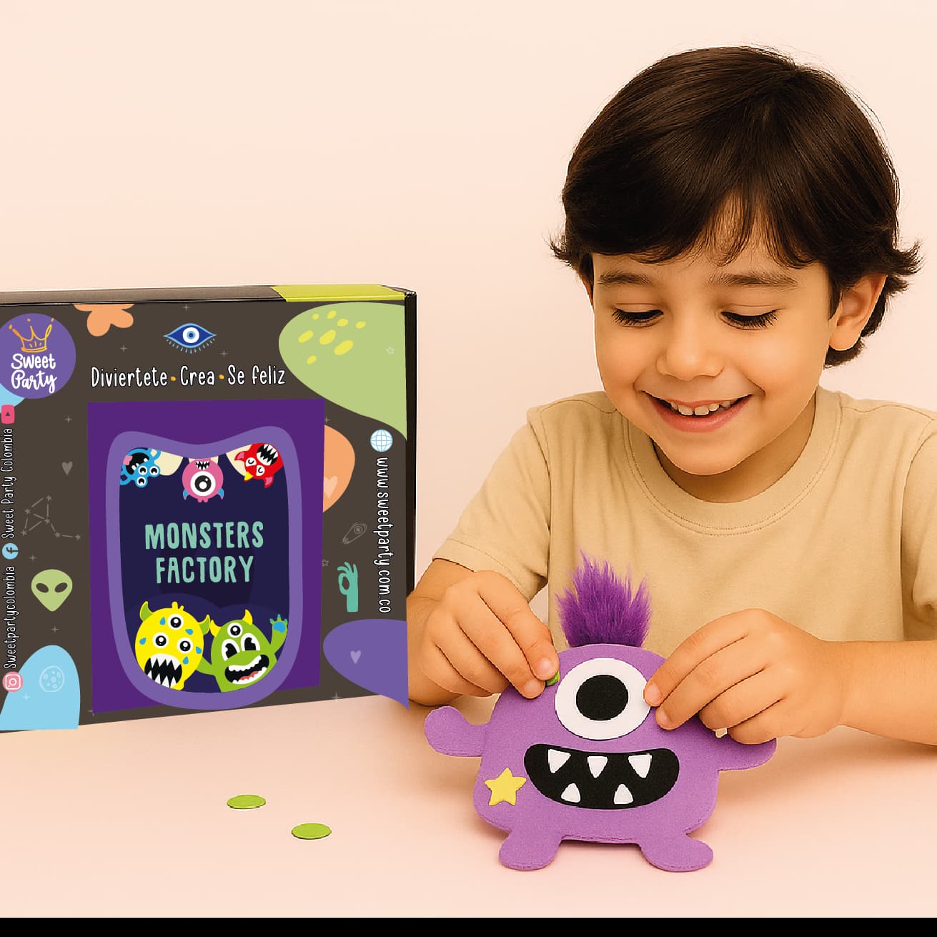 Kit Monsters Factory – Crea, juega y expresa tus emociones