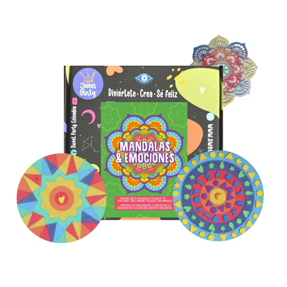 Kit Mandalas & Emociones – Arte + bienestar para niños