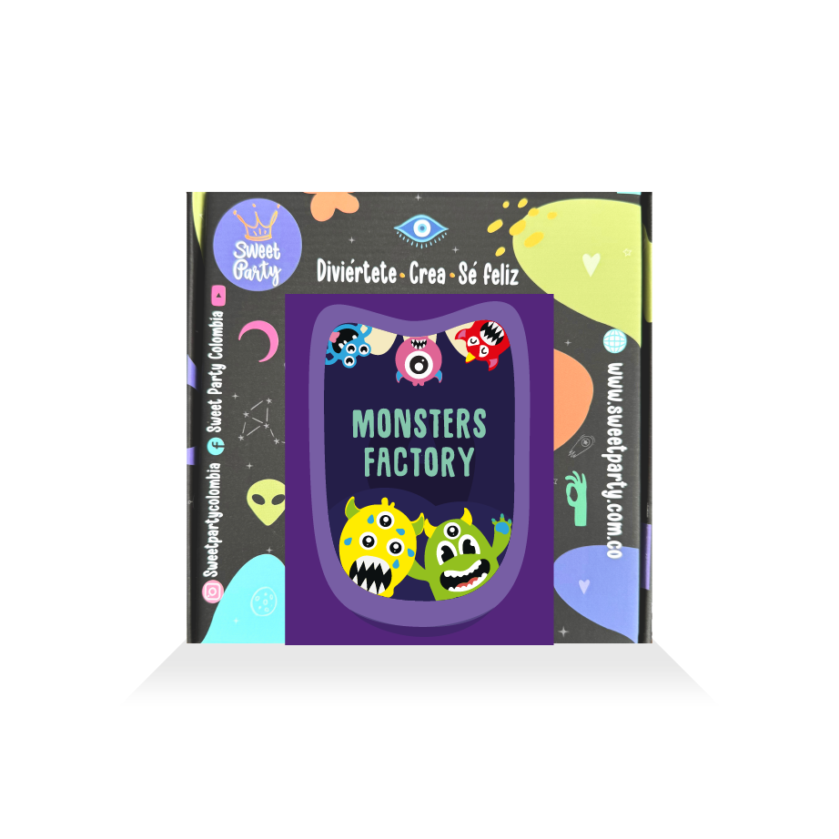 Kit Monsters Factory – Crea, juega y expresa tus emociones