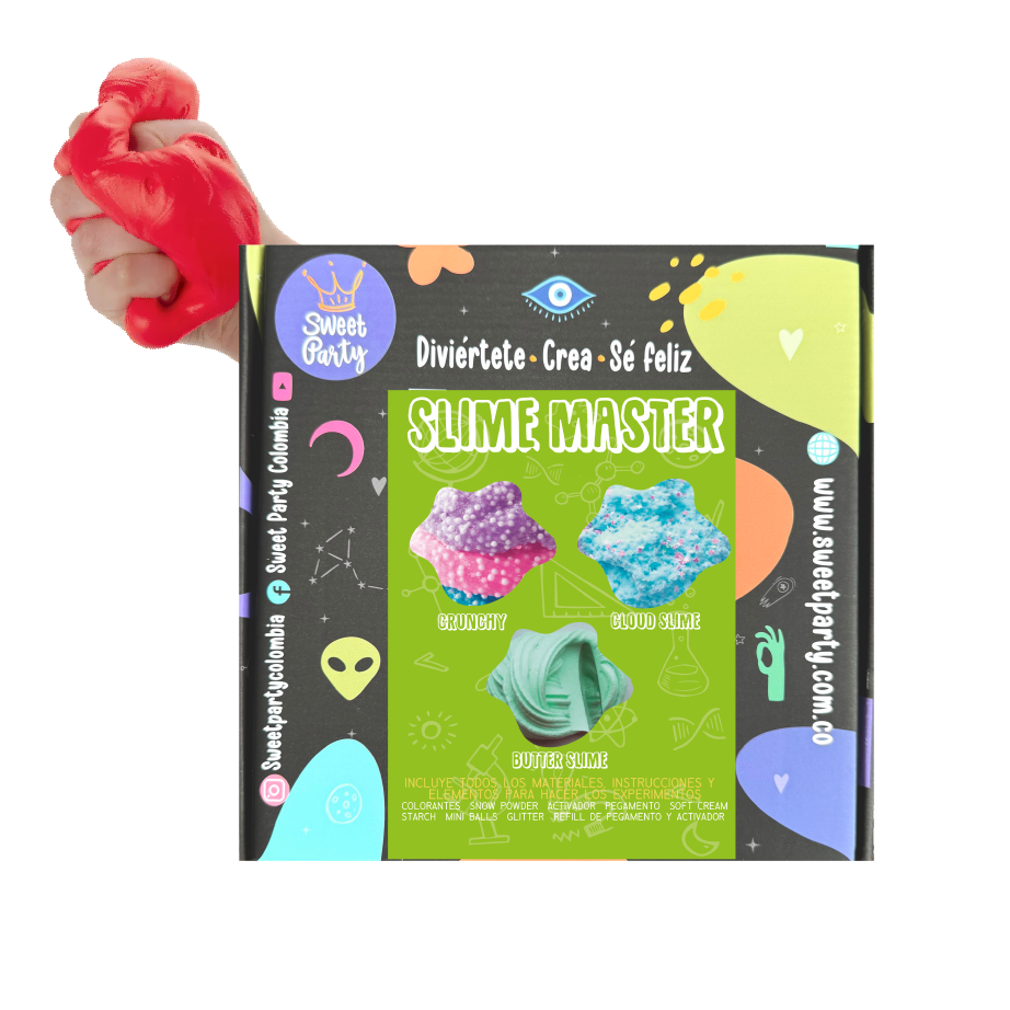 Kit Slime Master - Crea 3 tipos de Slime