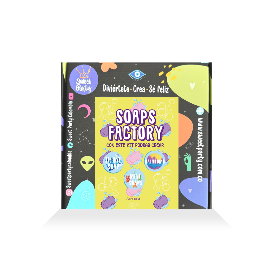Kit Soaps Factory- Jabones y Bomba Efervescente