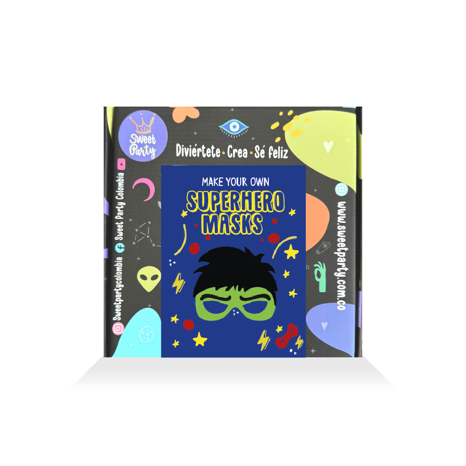 Kit Superhero Masks – Crea tus propias máscaras