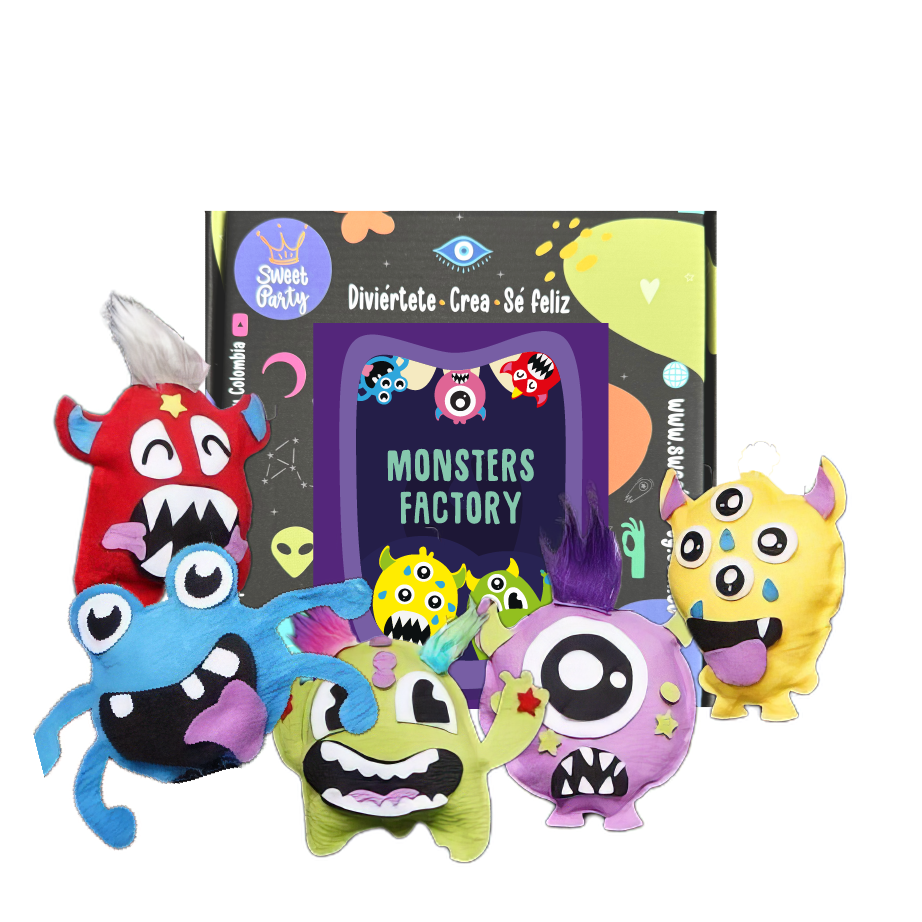 Kit Monsters Factory – Crea, juega y expresa tus emociones