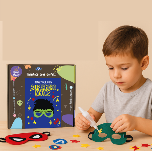Kit Superhero Masks – Crea tus propias máscaras