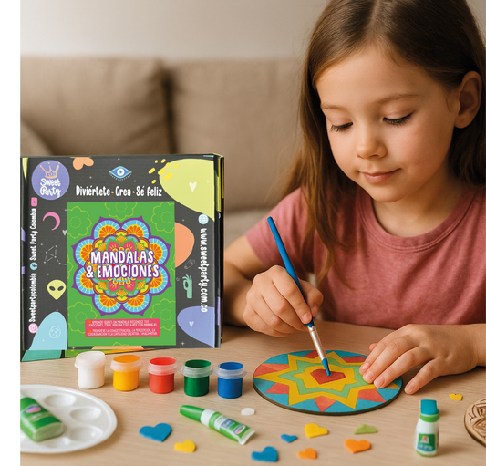 Kit Mandalas & Emociones – Arte + bienestar para niños