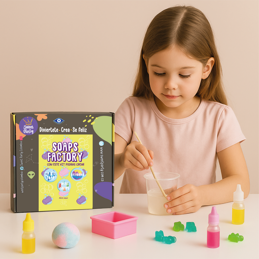 Kit Soaps Factory- Jabones y Bomba Efervescente